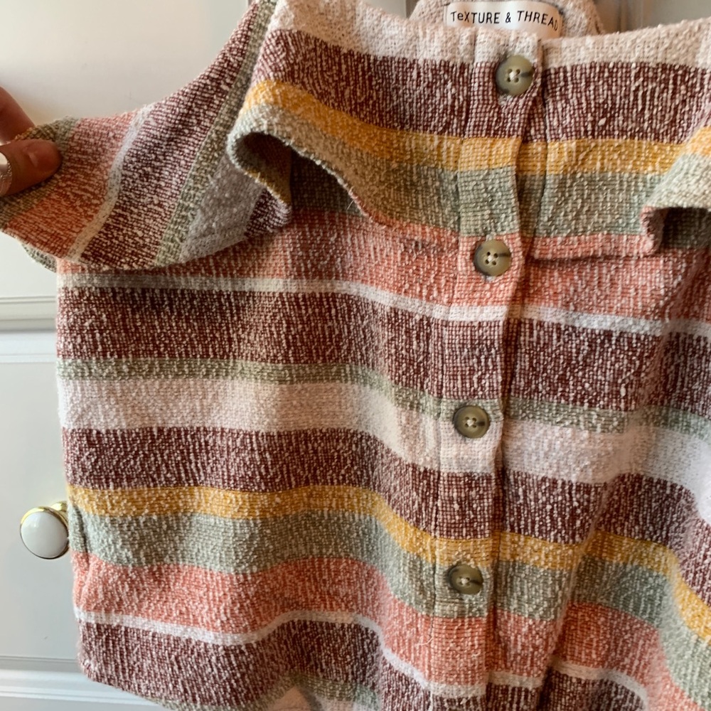 Madewell Texture & Thread Ruffle Tank Top - Picture 7 of 10